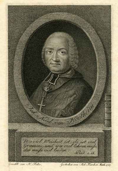 HONTHEIM, JOHANN NIKOLAUS VON (1701-1790)