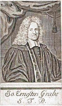 GRABE, JOHANNES ERNST (1666-1711)