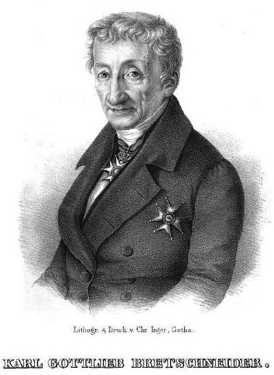BRETSCHNEIDER, KARL GOTTLIEB (1776-1848)