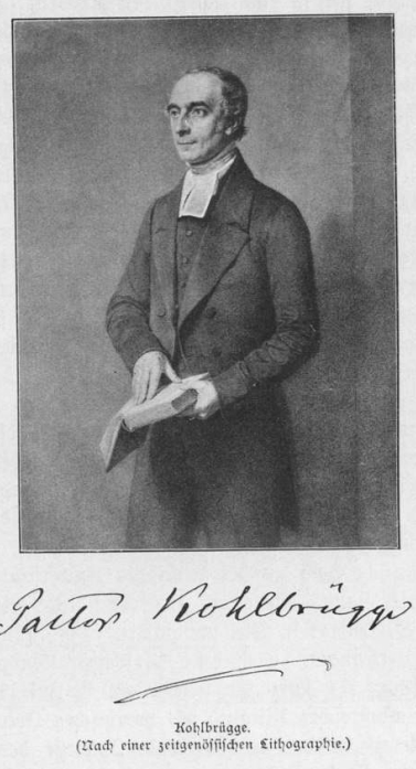KOHLBRÜGGE, HERMANN FRIEDRICH (1803-1875)