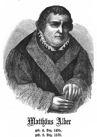 ALBER, MATTHÆUS (1495-1570)
