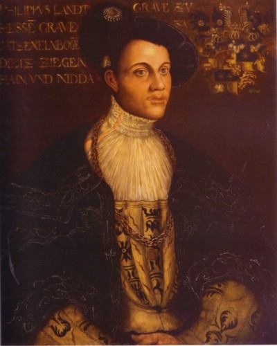 Felipe de Hesse, por Hans KrellWartburg Sammlungen, Eisenach, Alemania