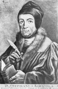 AGRÍCOLA, STEPHAN (&dagger; 1547)