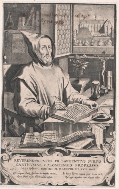 SURIUS, LAURENTIUS (1522-1578)
