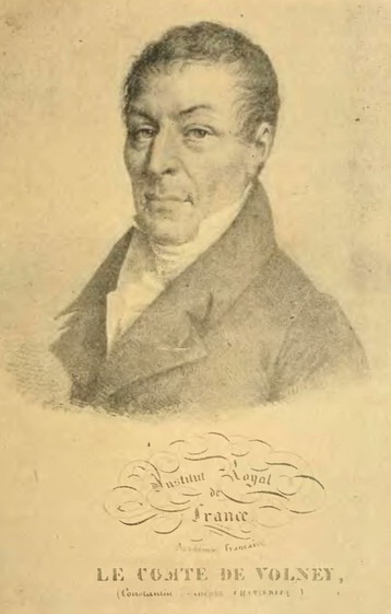 VOLNEY, CONSTANTIN-FRANCOIS CHASSE-BŒUF, CONDE DE (1757-1820)