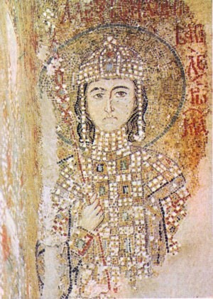Alejo I ComnenoMosaico de Santa Sofía, Constantinopla