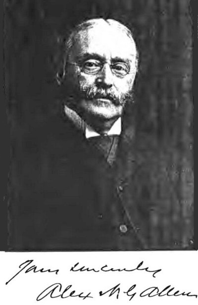 ALLEN, ALEXANDER VIETS GRISWOLD (1841-1908)