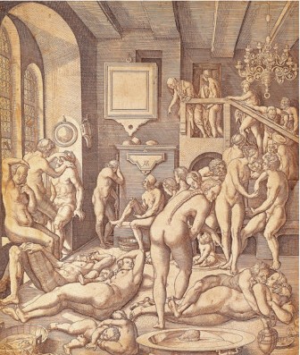 La sociedad de los anabaptistas, por Heinrich Aldegraver