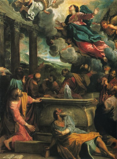 La Asunción de la Virgen, c. 1590, de Annibale Carracci. Museo del Prado, Madrid