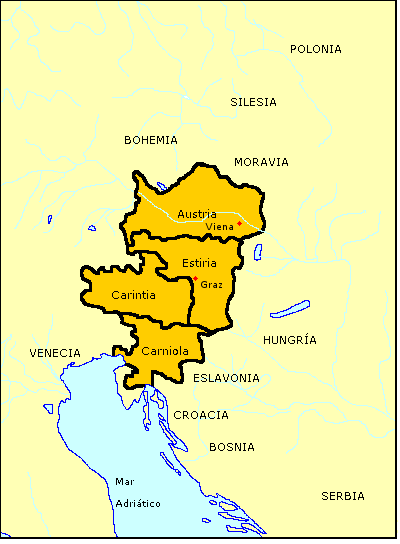 AUSTRIA INTERIOR, REFORMA Y CONTRARREFORMA EN