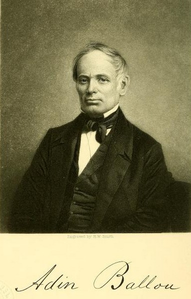 BALLOU, ADIN (1803-1890)