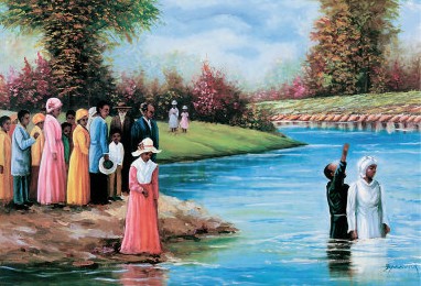 Ceremonia bautismal de adultos