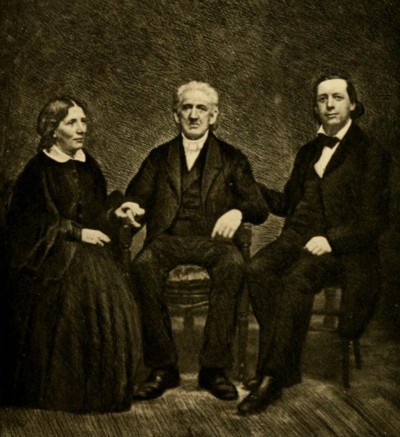Henry Ward Beecher y sus padres