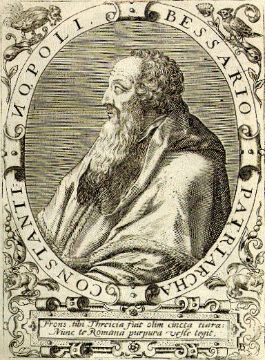 BESSARION, JOHANNES o BASILIUS (1395-1472)