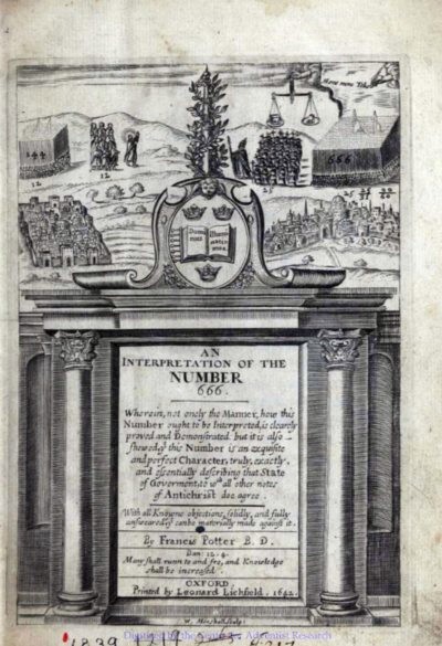 POTTER, FRANCIS (1594-1678)