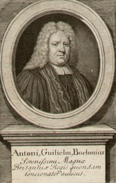 BOEHM, ANTHONY WILLIAM (1673-1722)