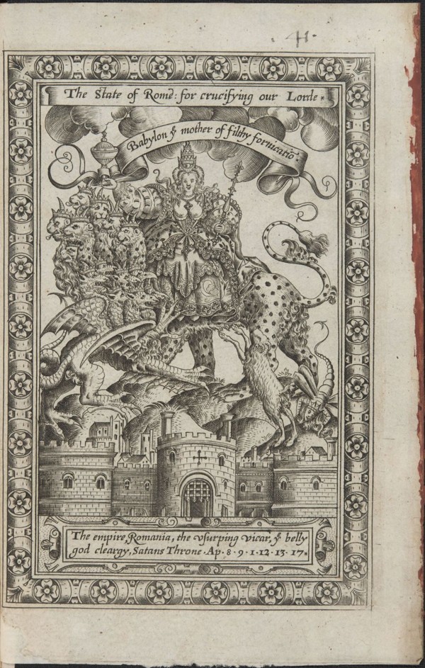 Ilustración de Jodocus Hondius para A Concent of ScriptureUniversity of Glasgow Library