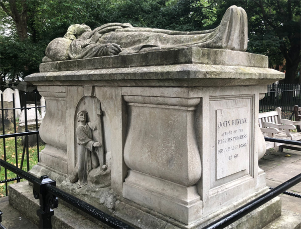 Tumba de John Bunyan en Londres