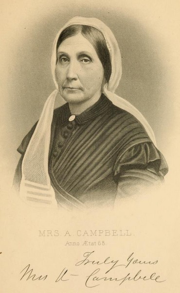 Selina Huntington Campbell, esposa de Alexander Campbell