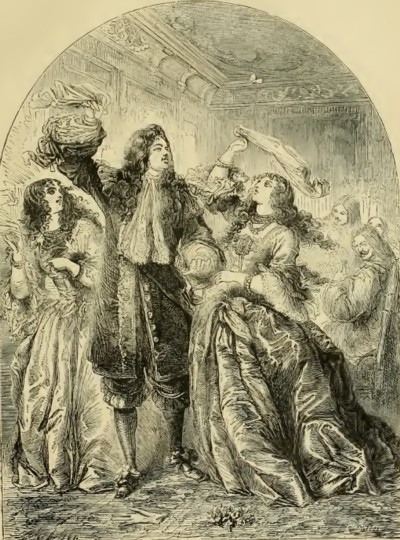 Cazando la polillaIlustración de Cassell's Illustrated History of England