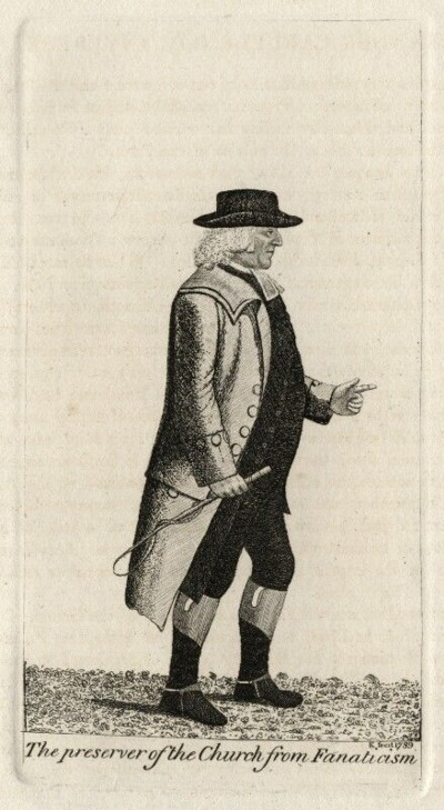 Caricatura de Alexander Carlyle, por John KayNational Portrait Gallery