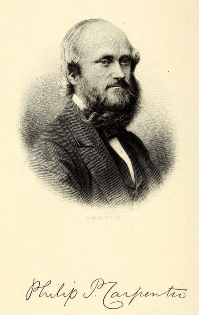 CARPENTER, PHILIP PEARSALL (1819–1877)