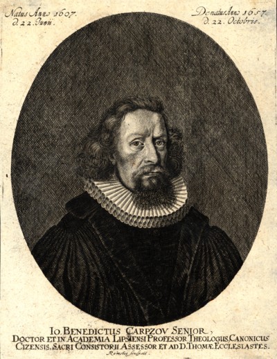 CARPZOV, EL VIEJO, JOHANN BENEDIKT (1607-1657)