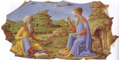 Aristóteles: Opera / Porphyrios: Liber quinque praedicabiliumPierpont Morgan Library, PML 21194-21195, Nueva York