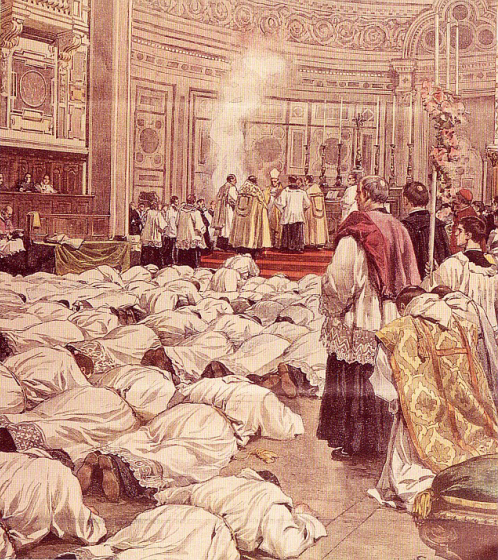 Ordenación sacerdotal en San Juan de Letrán