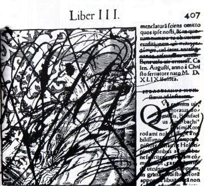 Erasmo y Sebastian Münster censurados por la Inquisición.Ejemplar de la Cosmographia de Münster (Basilea, 1550)conservado en la Biblioteca Nacional de Madrid