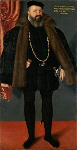 CHRISTOPHER, DUQUE DE WÜRTTEMBERG (1515-1568)