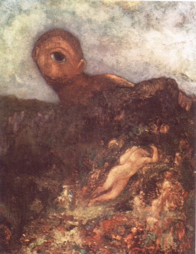 Cíclope de Odilon Redon.Otterlo Rijksmuseum Kröller Müller