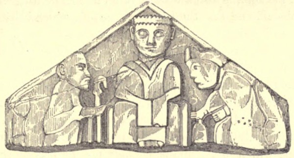 Fachada de la casa de CoemgenThe ecclesiastical architecture of Ireland, George Petrie