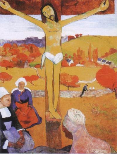 El Cristo amarillo de Paul Gauguin.Albright-Knox Museum
