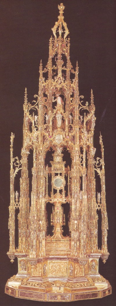 Custodia de la catedral de Toledo, por Enrique de Arfe