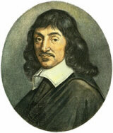 René Descartes, litografía, siglo XIX