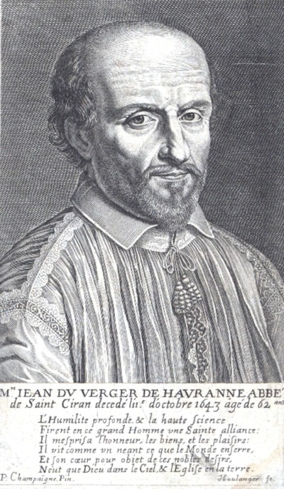 Jean Du Vergier de Hauranne, grabado de Jean Boulanger