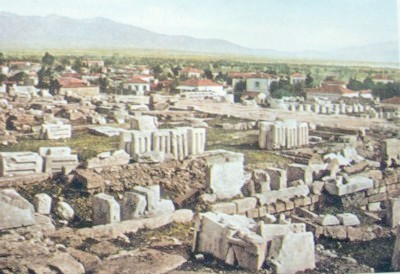 Eleusis. Ruinas y templo de los misterios
