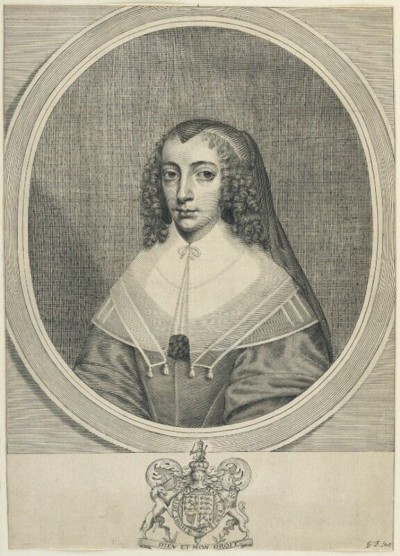 Enriqueta María, por William FaithorneNational Portrait Gallery