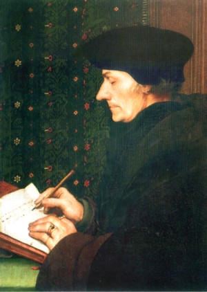 Erasmo, por Hans Holbein