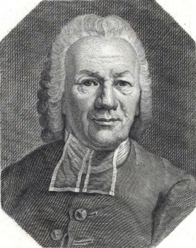 Johann August Ernesti, grabado de Wilhelm Suter