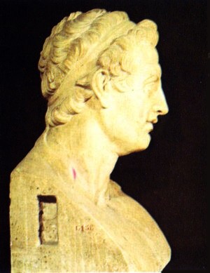 Ptolomeo III Evergetes,copia de un original del siglo III a. C.Museo Arqueológico Nacional, Nápoles