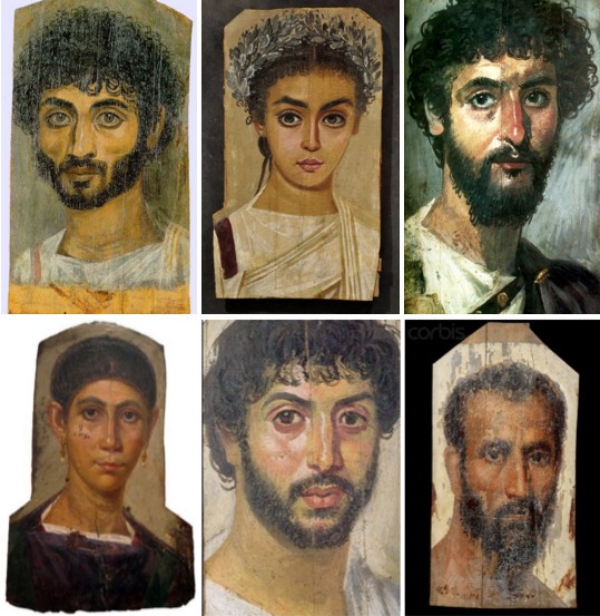 Retratos de Al Fayum, Egipto