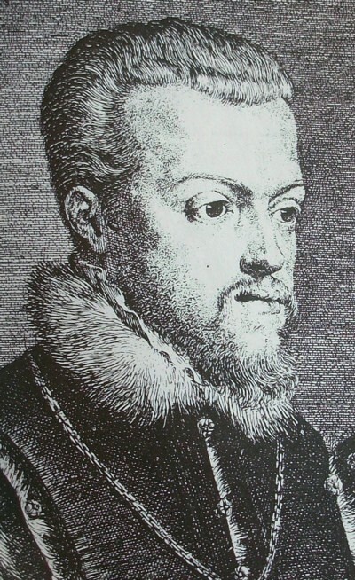 Felipe II, grabado