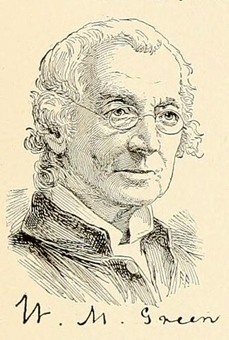 GREEN, WILLIAM MERCER (1798-1887)