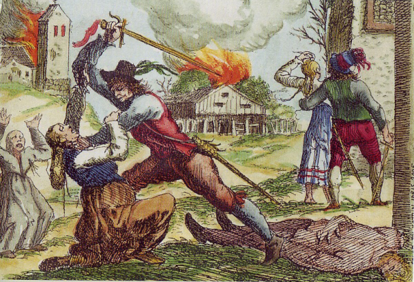 Espiral de violencia en la Guerra de los Treinta Años