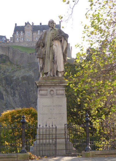 Estatua de Thomas Guthrie en EdimburgoFotografía de Wenceslao Calvo