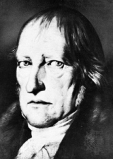 Georg Wilhelm Friedrich Hegel, óleo pintado por Jakob von Schlesinger, c. 1825; en Staatliche Museen de Berlín