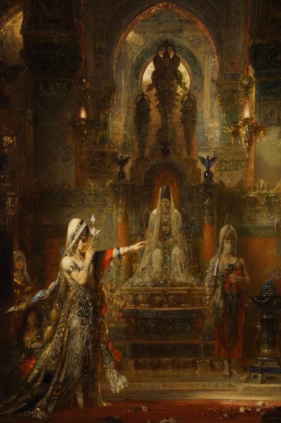 Salomé danzando ante Herodes Antipas, por G. Moreau.Colección particular, Nueva York