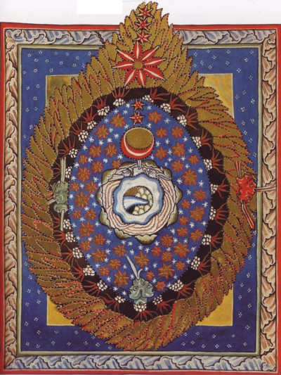 Scivias, Codex Rupertsberg, siglo XII